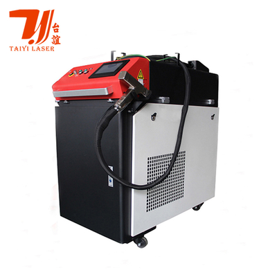 เครื่องล้างสนิมเลเซอร์มือถือ 2000W เครื่องล้างสนิมเลเซอร์โลหะ