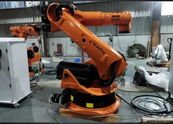 เครื่องเชื่อมเลเซอร์ไฟเบอร์จากสแตนเลส พร้อมแขนหุ่นยนต์อัตโนมัติ KUKA