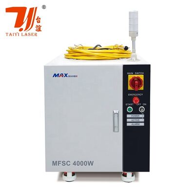 MAX MFSC-4000 4000W 4KW แหล่งเลเซอร์ไฟเบอร์มัลติโมดสําหรับเครื่องตัดเลเซอร์