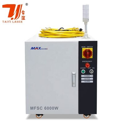 2026 MAX MFSC-6000 6000W แรง 6KW แหล่งไฟเบอร์เลเซอร์สําหรับเครื่องตัดเลเซอร์
