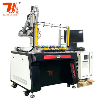 อุปกรณ์เชื่อมเลเซอร์ 1070 นาโนเมตรที่ผสานรวมกับแหล่งกำเนิดเลเซอร์ Max Raycus Jpt ช่วยให้มั่นใจได้ถึงผลลัพธ์การเชื่อมที่มีความแม่นยำสูง