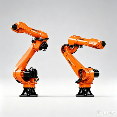 KUKA แบรนด์ ห้าแกน CNC Robot Arm อุปกรณ์แปรรูปโลหะอุตสาหกรรม โรบอตกระดูกส่วนประกอบแกนของภาชนะความดัน