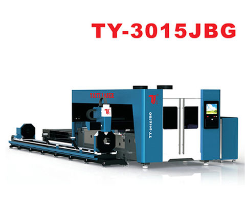 TY-3015JBG 1000W - 6000W CNC เครื่องตัดไฟเบอร์เลเซอร์ท่อโลหะ SS เครื่องตัดเลเซอร์ท่อ