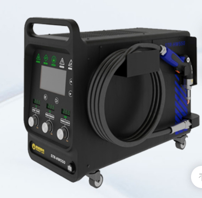 2024 เครื่องเชื่อมเลเซอร์มือถือแบบพกพาแบบลมเย็นขนาดเล็ก 1500W พร้อมเครื่องส่งสาย