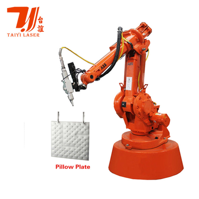 เครื่องเชื่อมเลเซอร์ไฟเบอร์จากสแตนเลส พร้อมแขนหุ่นยนต์อัตโนมัติ KUKA