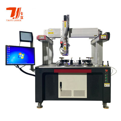 เครื่องเชื่อมเลเซอร์ไฟเบอร์อัตโนมัติ CNC ความแม่นยำ ±0.01 มม. และกำลัง 1500W-6000W สำหรับใบพัดปั๊มน้ำแรงดันสูง