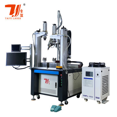 เครื่องเชื่อมเลเซอร์ไฟเบอร์อัตโนมัติตามสั่ง สําหรับการเชื่อมกลองจับน้ํา