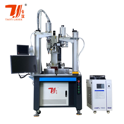 เครื่องเชื่อมเลเซอร์ไฟเบอร์อัตโนมัติตามสั่ง สําหรับการเชื่อมกลองจับน้ํา