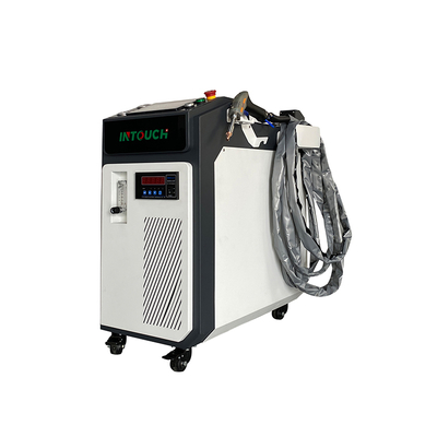 เครื่องเชื่อมเลเซอร์แบบพกพาขนาด 1200W พร้อมระบบระบายความร้อนด้วยอากาศและระบบสร้างไนโตรเจนในตัว