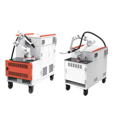 2025 Cobot Mig Welder 500A โรบอตปั่น MIG 6Axis Cobot Arm การปั่นสถานที่ทํางาน
