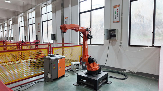 Canton Fair Dual-Station Robotic Laser Welding Machine System, High Efficiency For Batch Production