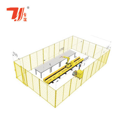 เครื่องเชื่อมเลเซอร์ไฟเบอร์โรบอติก 1500W ที่มาใหม่ พร้อม CCD สําหรับการเชื่อมโลหะอย่างแม่นยํา