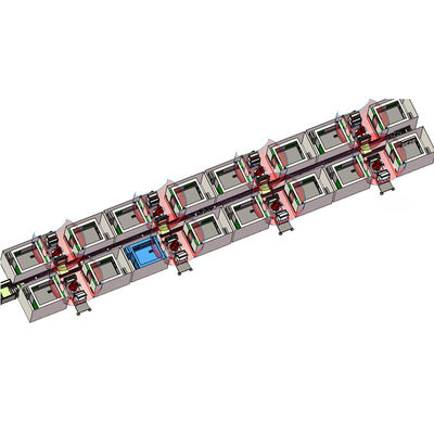 เครื่องเชื่อมเลเซอร์ไฟเบอร์ 1500W พร้อม CCD สําหรับการเชื่อมโลหะที่แม่นยําและแขนหุ่นยนต์ 6 แกน