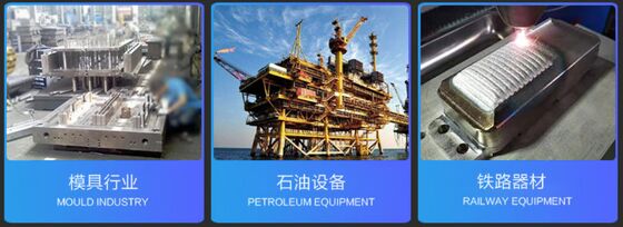 เครื่องหุ้มด้วยเลเซอร์ความเร็วสูงแบบเปิดขนาด 6000W การซ่อมพื้นผิว 3 มิติของแม่พิมพ์และเครื่องมือยานยนต์