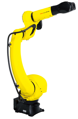 หุ่นยนต์ตัดเลเซอร์ FANUC สำหรับงานหนักพร้อมแหล่งเลเซอร์ไฟเบอร์ 6kW สำหรับการตัดเหล็กแผ่นหนาและการผลิตโลหะทางอุตสาหกรรม
