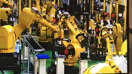 หุ่นยนต์ตัดเลเซอร์ FANUC สำหรับงานหนักพร้อมแหล่งเลเซอร์ไฟเบอร์ 6kW สำหรับการตัดเหล็กแผ่นหนาและการผลิตโลหะทางอุตสาหกรรม