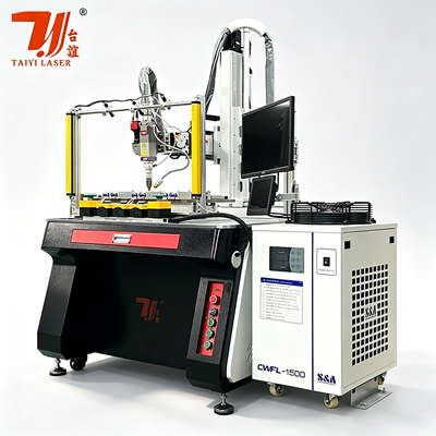 2000W 4-axis Stainless Steel Kitchenware Kettle Laser Welding Machine Automatic