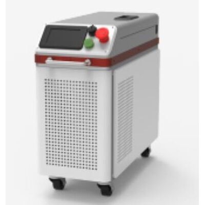 เครื่องทำความสะอาดเลเซอร์ไฟเบอร์แบบมือถือระบายความร้อนด้วยน้ำ 500W สำหรับการกำจัดสนิมและสี