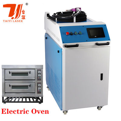 หัว Wobble 2000w มือถือไฟเบอร์เลเซอร์เครื่องปั่นสําหรับโลหะเหล็กเหล็ก