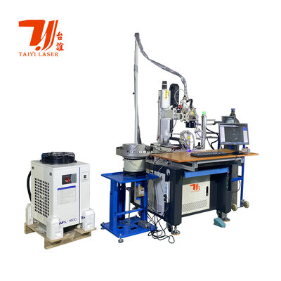 เครื่องเชื่อมเลเซอร์อัตโนมัติ 2kw ซิงค์คลับไฟเบอร์ 2000W