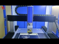 50W 100W 150W 200W 4 แกนช่วงการทำงานที่กำหนดเองปิดเครื่องไฟเบอร์เลเซอร์รูปแบบขนาดใหญ่