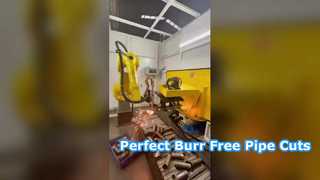 เครื่องตัดท่อเลเซอร์หุ่นยนต์ CNC สำหรับท่อน้ำมันยานยนต์ – การตัดแบบไร้เสี้ยนและการตัดขอบหน้าที่แม่นยำ